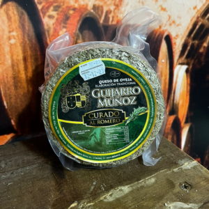 Comprar online queso de oveja manchego con romero Guijarro Muñoz
