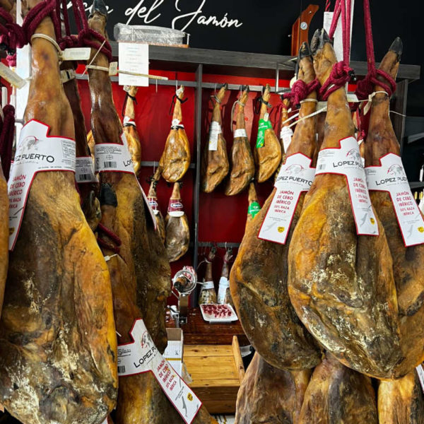 Jamón Cebo Ibérico 50% López Puerto (entero o cortado) - Imagen 2