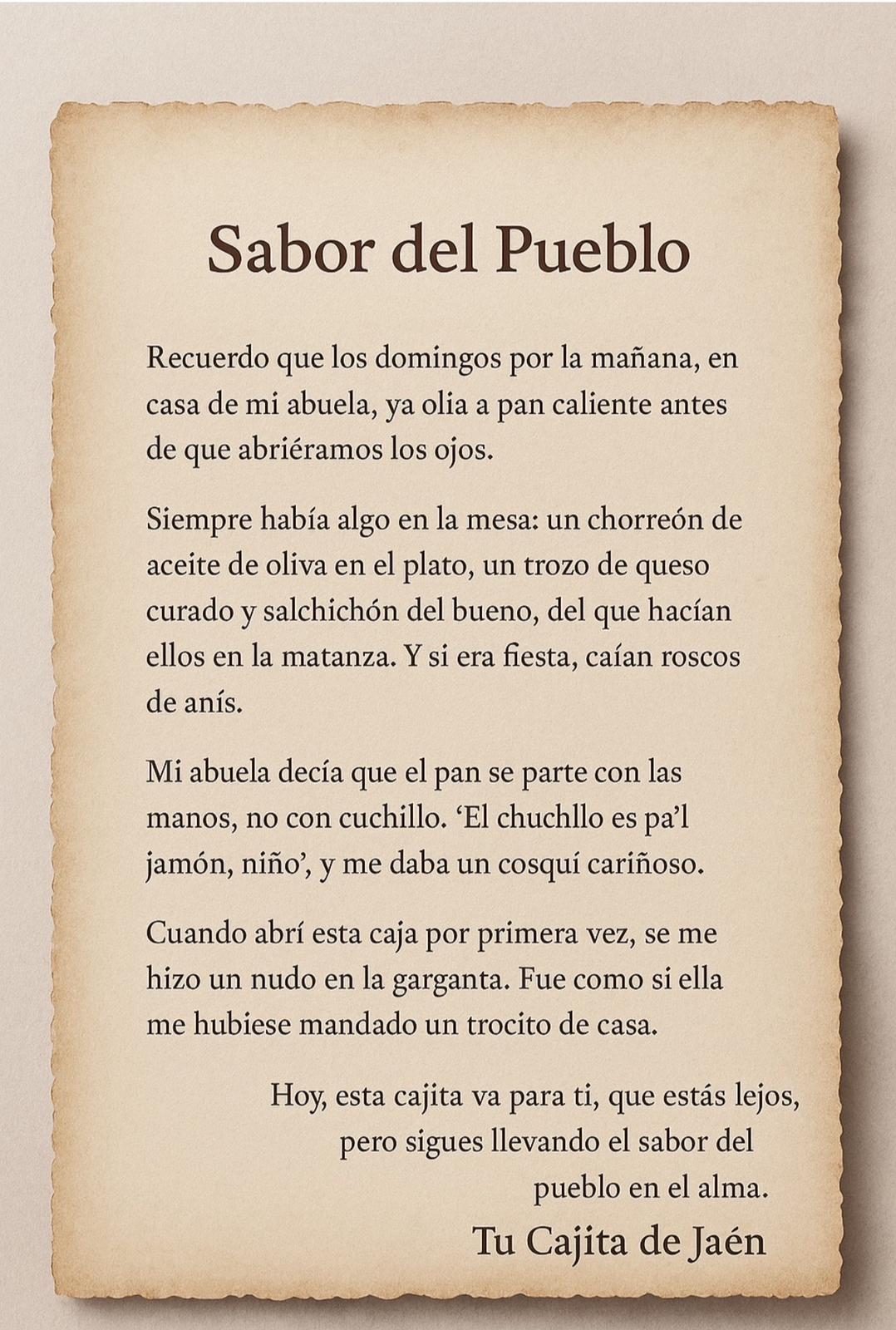 Productos Artesanos de Jaén a Domicilio | Aceite, Pan, Queso