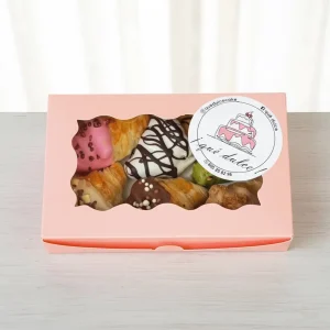 Caja sorpresa de 6 mini croissants